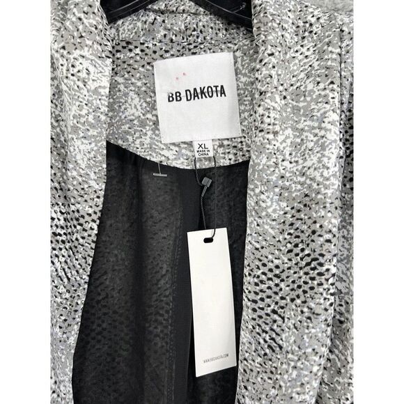 BB Dakota Snakeskin Print Size 1X Open Duster New - Picture 8 of 11